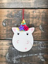 Buttons unicorn decoration