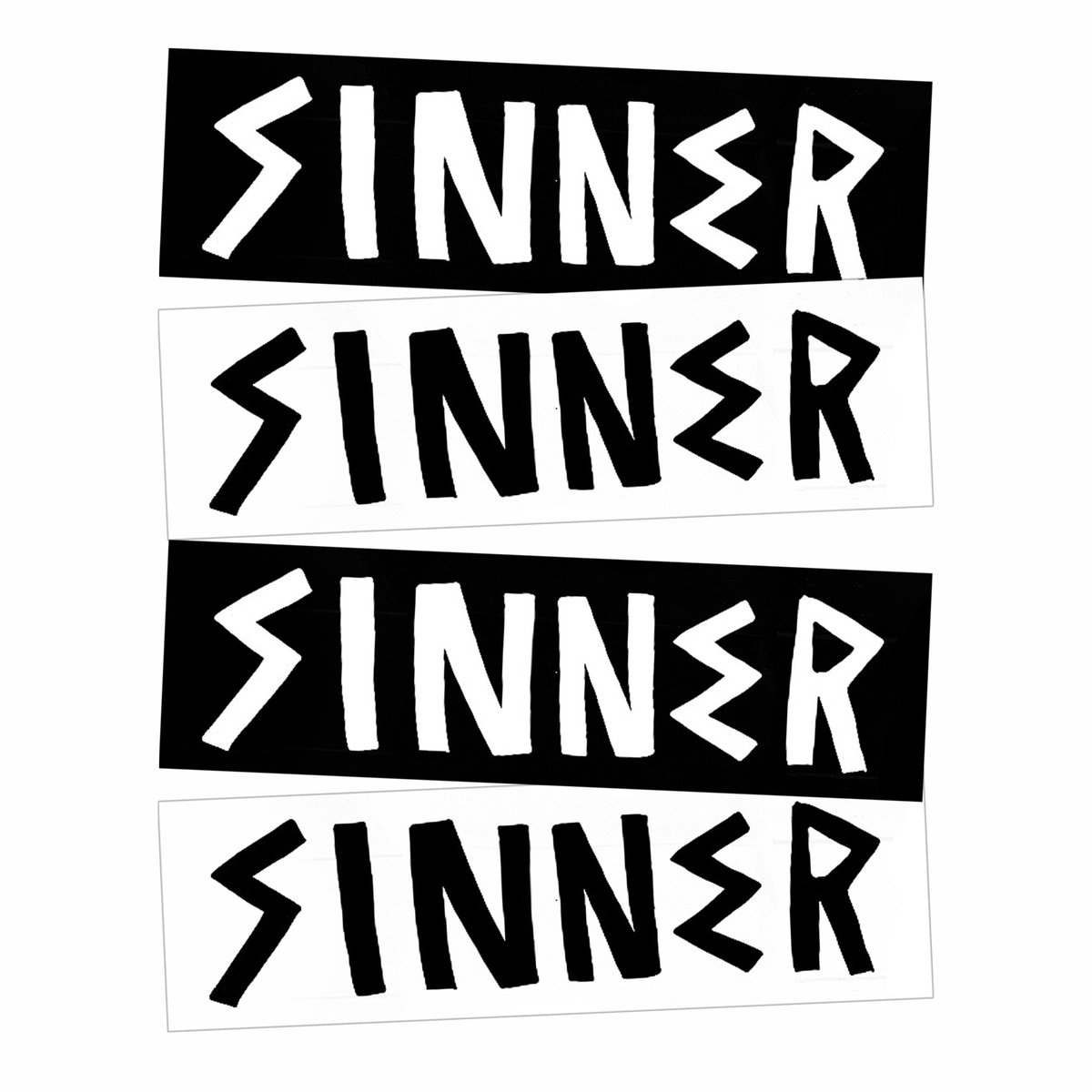 Stickers: Sinner | Squared-Circle Sinner