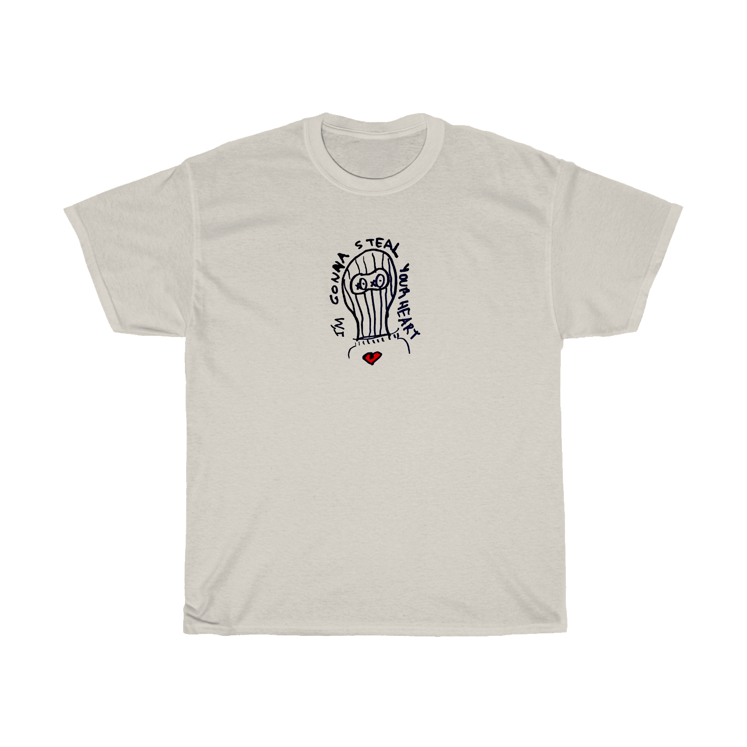 i'm gonna steal your heart - white tee