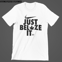 Image 2 of BELIZE - JUST BELAZE IT TSHIRT BLACK W/WHITE