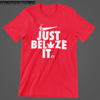 BELIZE - JUST BELAZE IT TSHIRT BLACK W/WHITE