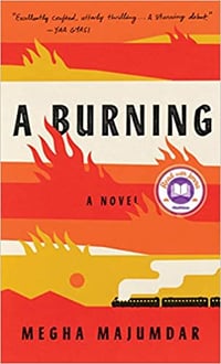 Image 1 of Megha Majumdar -- <em>A Burning</em> -- Inky Phoenix Book Club - SIGNED