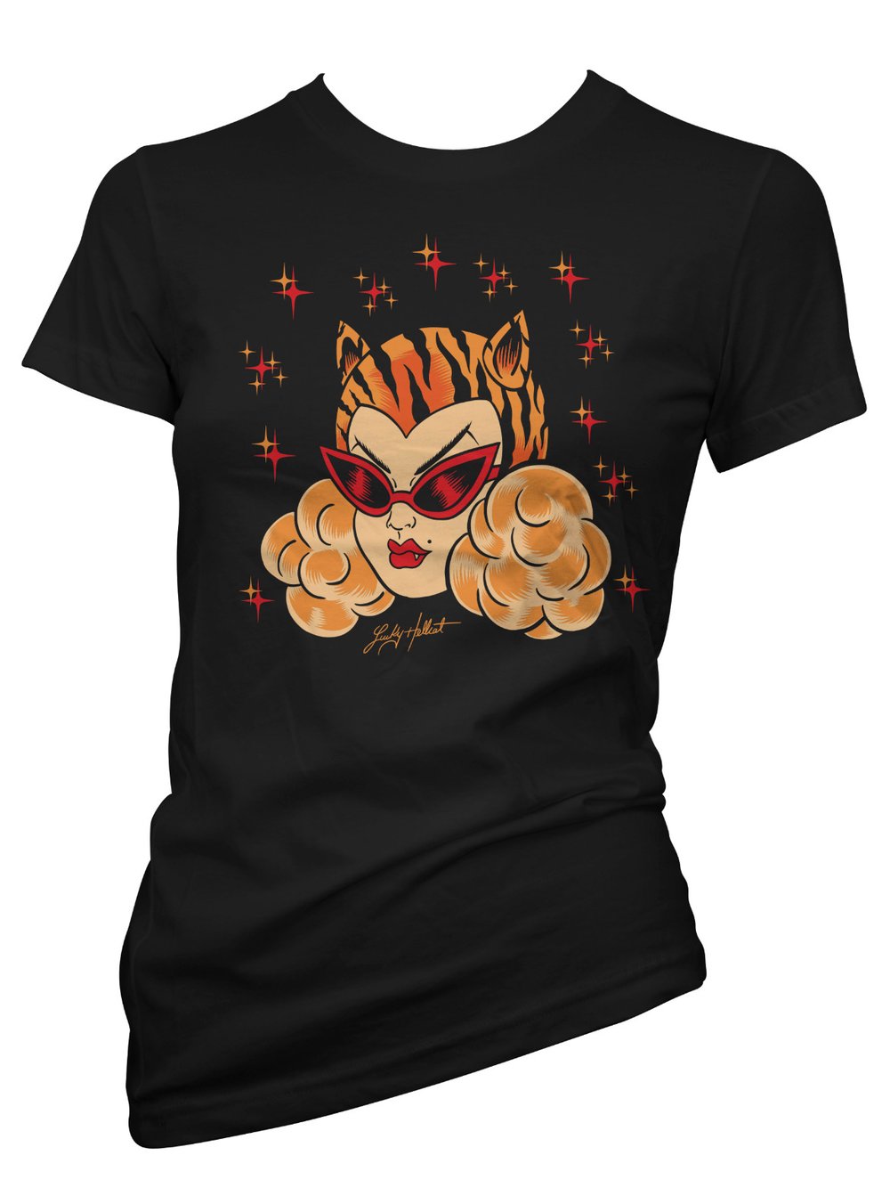 Woman's Tiger Lady T-shirt 