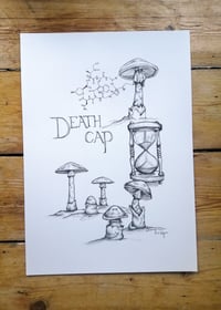 Image 2 of Death Cap Fine Art Print, A3