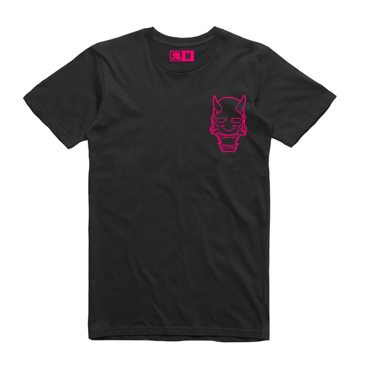 Image of Pink Oni Mask Tee