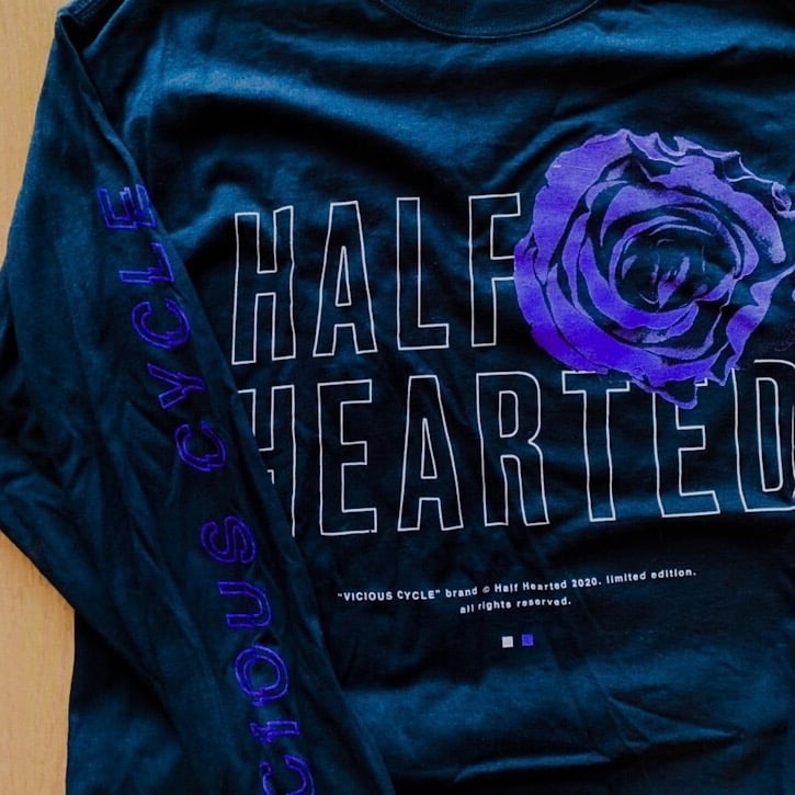 Image of Half Hearted - VICIOUS CYCLE Long Sleeve