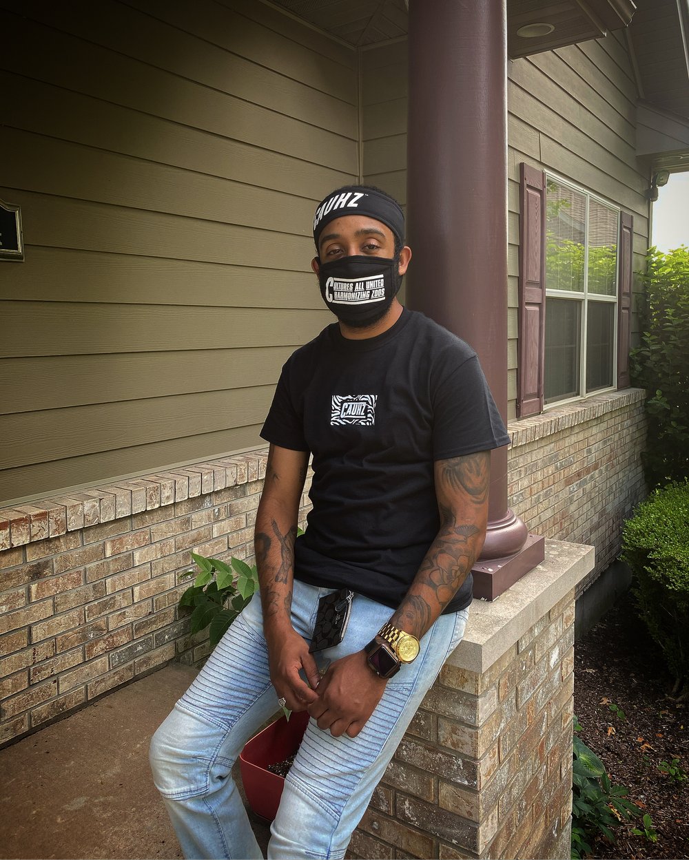 Cauhz™️ Zebra Print Tee
