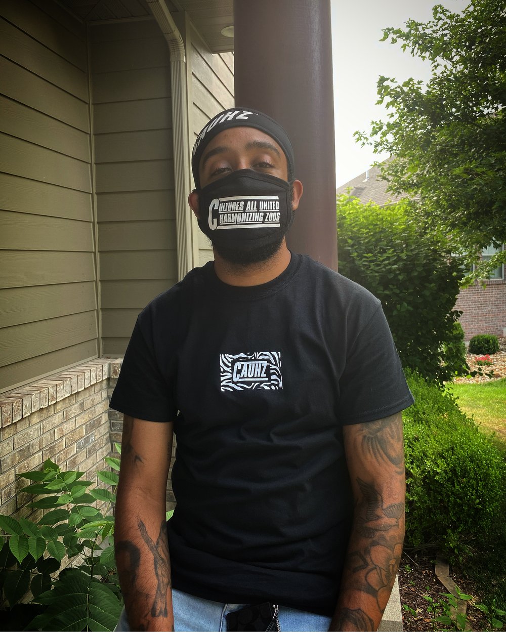 Cauhz™️ Zebra Print Tee