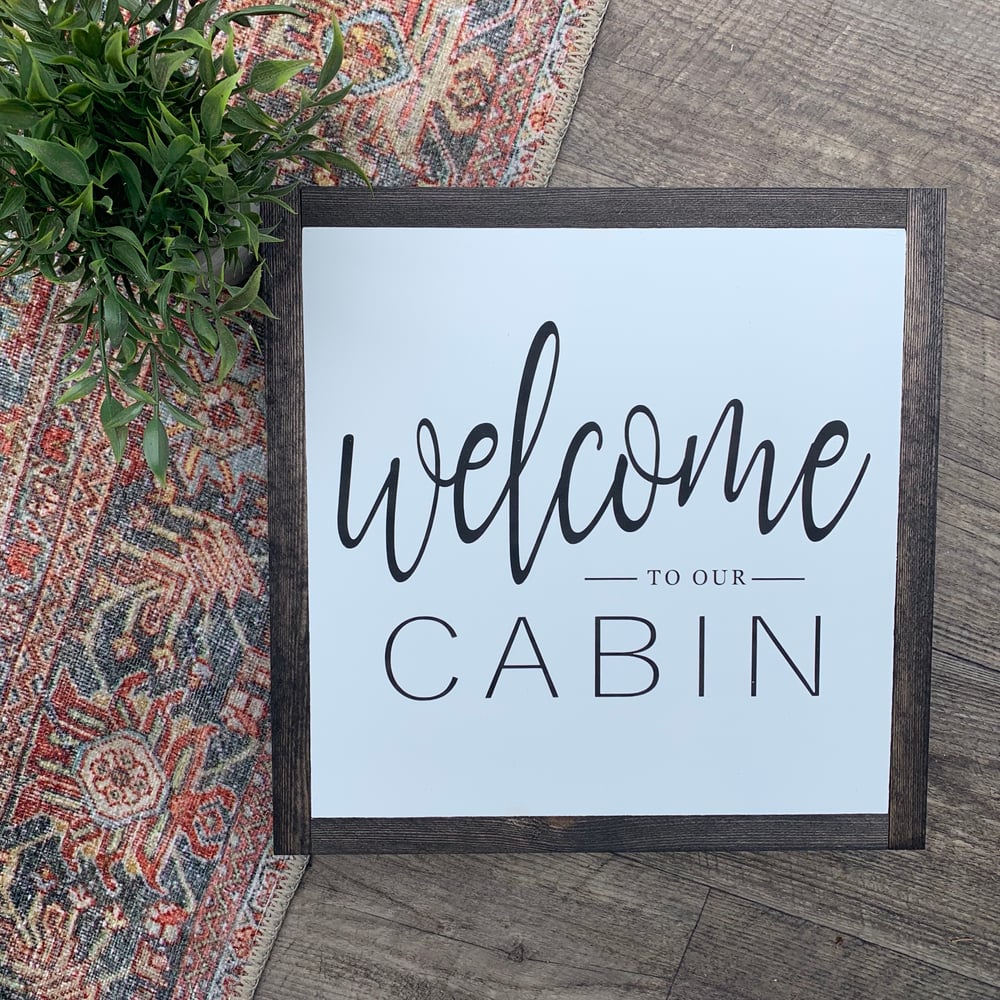 Image of Welcome to our Cabin