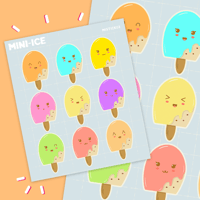 MINI-ICE | STICKER SHEET