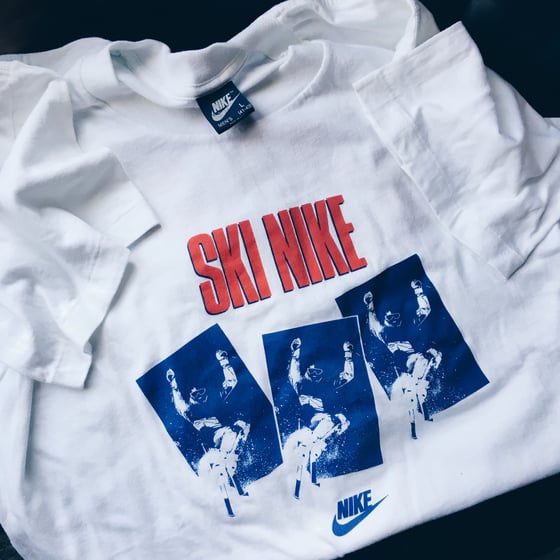 Image of Original 80’s Nike Ski Promo Tee.