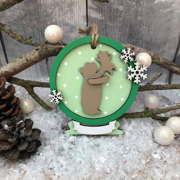 Image of Bear Snowglobe Decoration