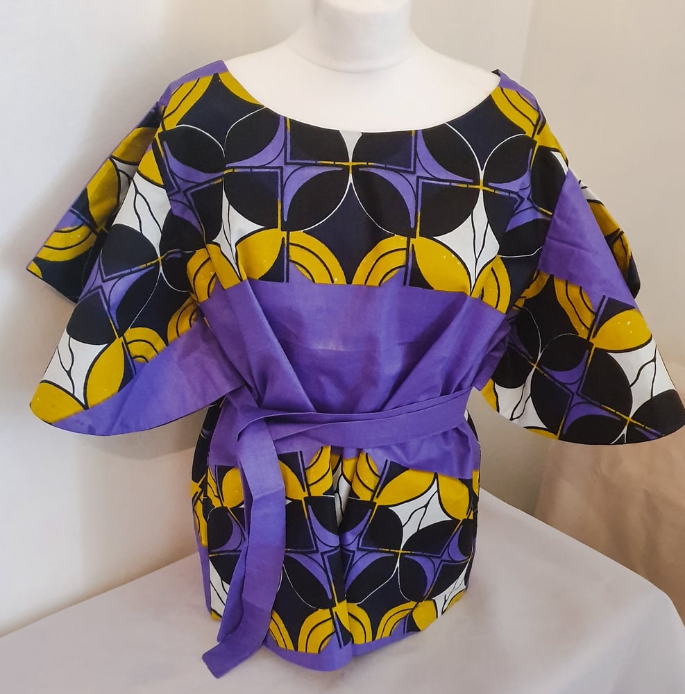 Image of Womens purple blouse