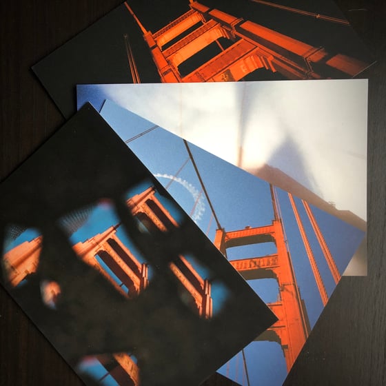 Image of Golden Gate Bridge Postcard Packs