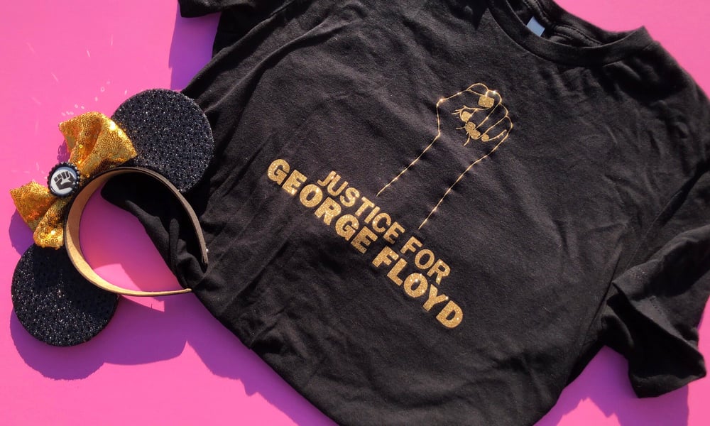 Image of BLM inspired mouse ears