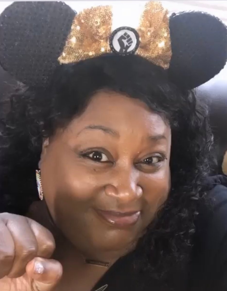 Image of BLM inspired mouse ears 