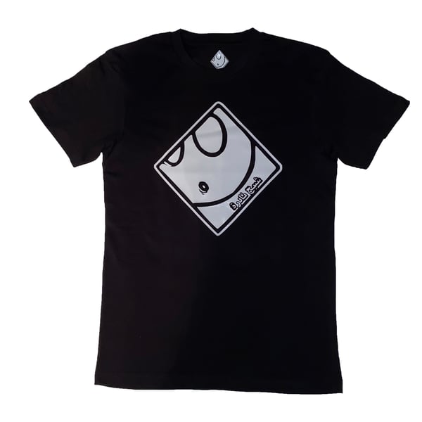 Image of Ghost Tee in Black/White