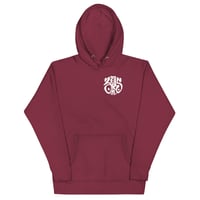 Image 5 of Good Birdie Unisex Hoodie with 20 Arms front logo