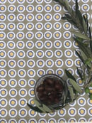 Image 2 of HONEYBEES FLOWER PODS (Crete) LINEN TEA TOWEL / WALL ART PRINT