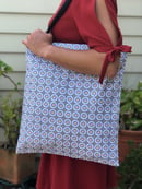 Image 5 of HONEYBEES FLOWER PODS (Crete) TOTE BAG