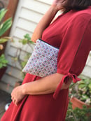 Image 2 of HONEYBEES FLOWER PODS (Crete) ZIPPED POUCH