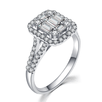 Baguette Cut Ring 