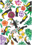 Image 4 of TUCANO AMAZONIA (Brazil) CUSHION COVER