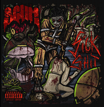 Image of SICK SHIT CD (SCUM)