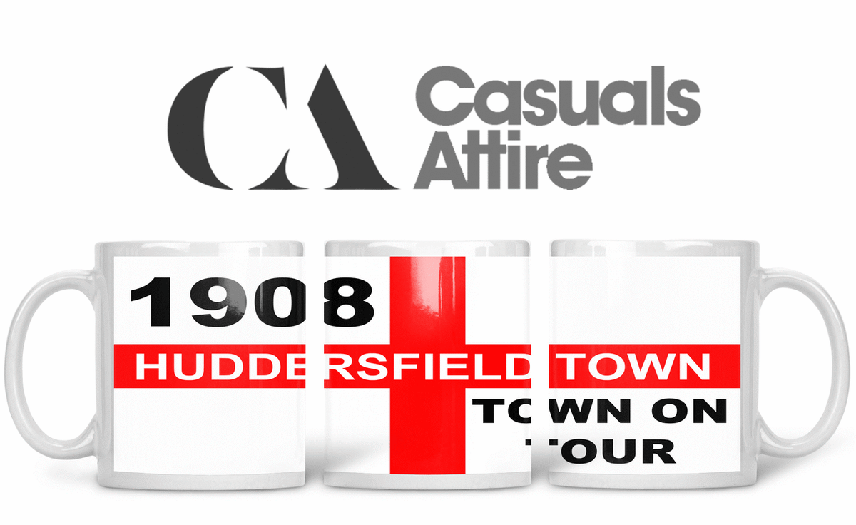 Huddersfield, Football, Casuals, Ultras, Fully Wrapped Mug. Unofficial.