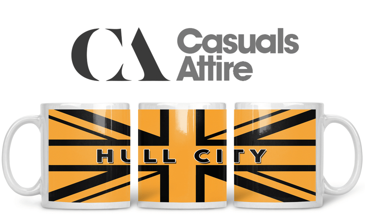 Hull, Football, Casuals, Ultras, Fully Wrapped Mug. Unofficial.