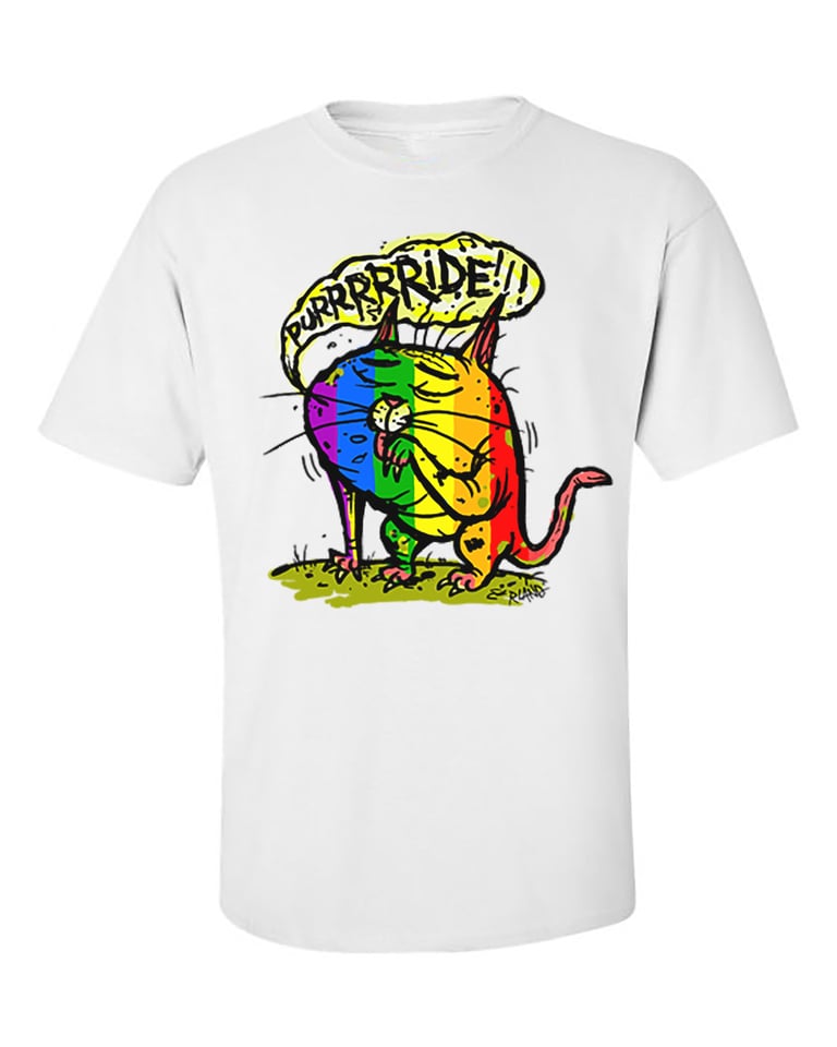 Purrrride Cat Unisex T-shirt