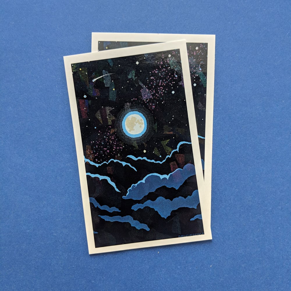 Image of Holographic Magical Night Sky Stickers