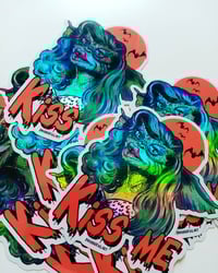 Image 2 of Greta Gremlin Holographic Vinyl Sticker 