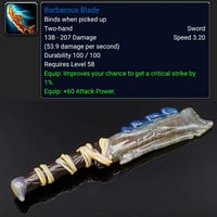 Barbarous Blade 