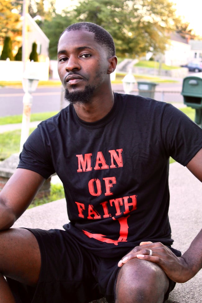 Man of Faith T-Shirt | Making Faith Moves Inc.