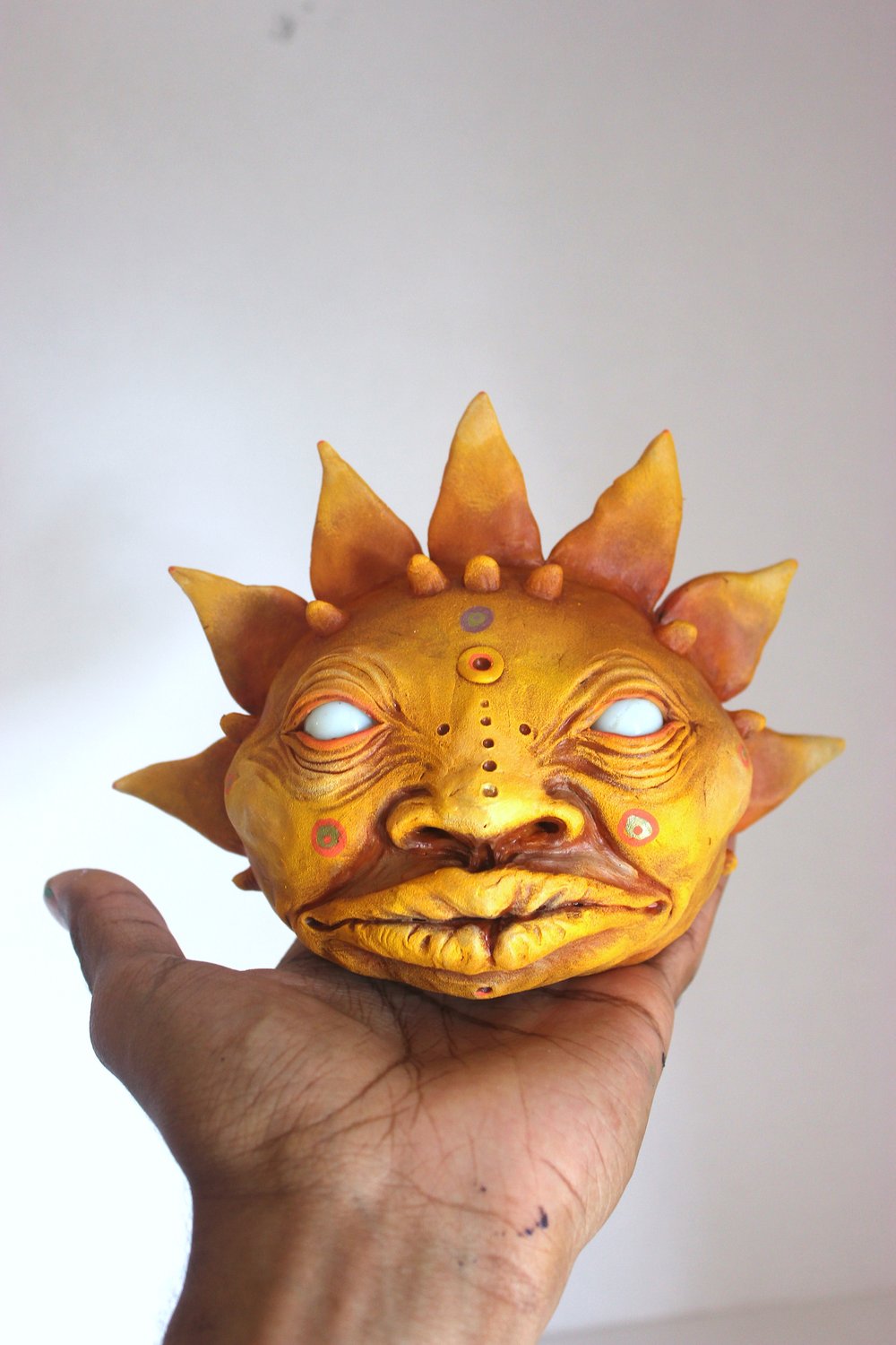 Mayan Sun Head 