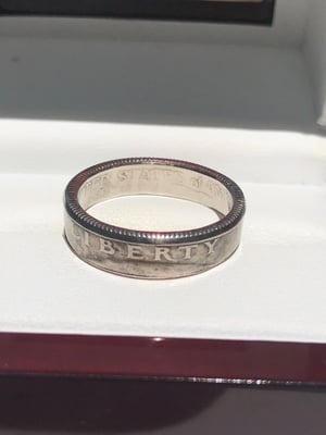 Image of Bicentennial quarter ring (face side)