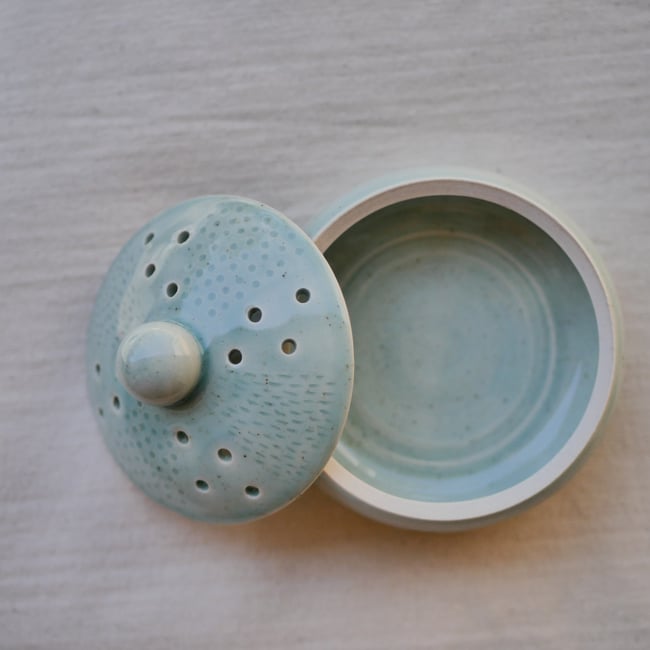 Celadon Green Incense Holder