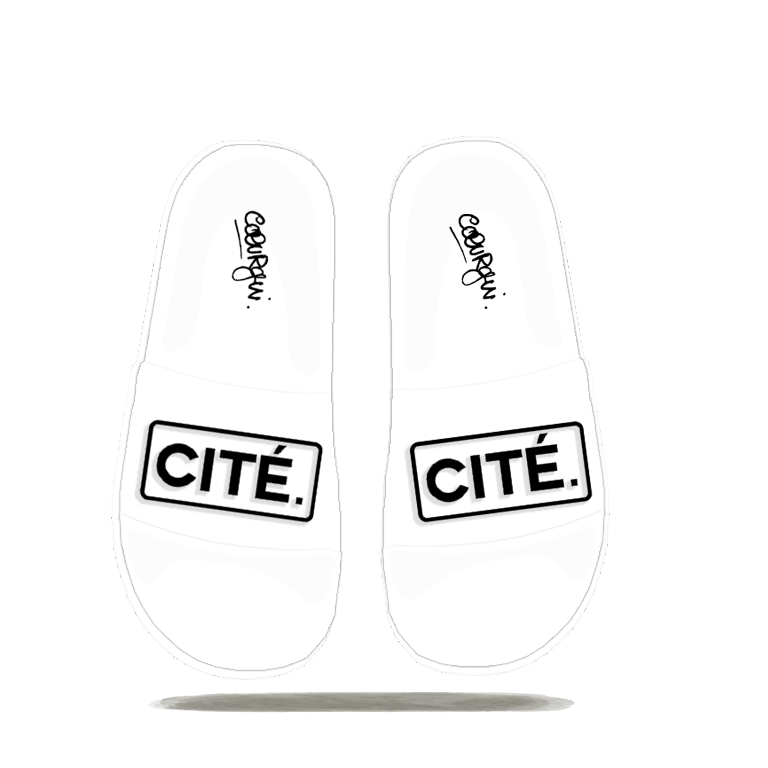 Claquettes (Slipers) "CITE." [BLACK] (W)