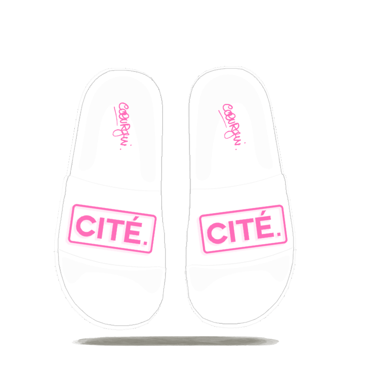 Claquettes (Slipers) "CITE." [PINK] (W)