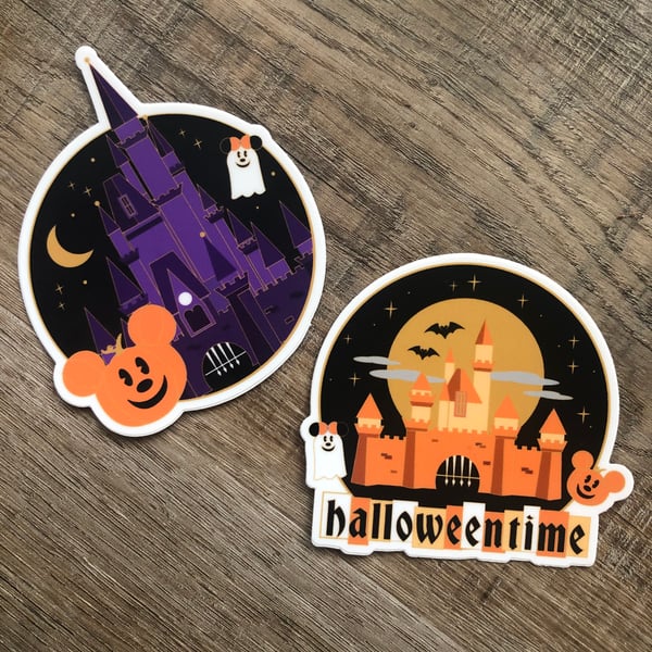 Image of Halloween Castle Stickers 