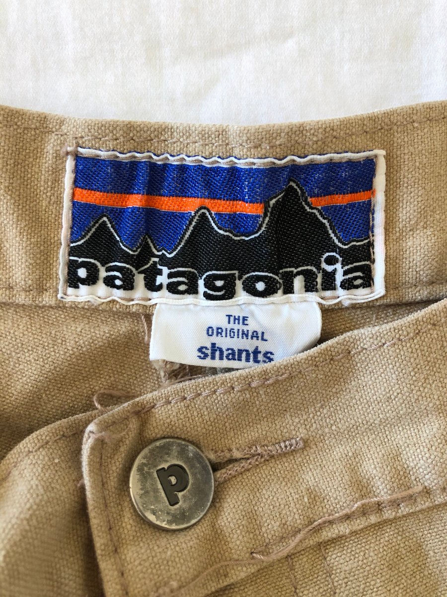 70s Patagonia 1st Label Shants Stand Up Shorts | Frecklebugvintage