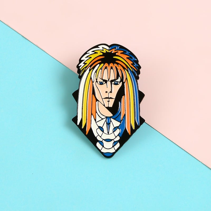 David Bowie As Jareth From The Labyrinth Metal Whistle Bottle Opener Keychain 