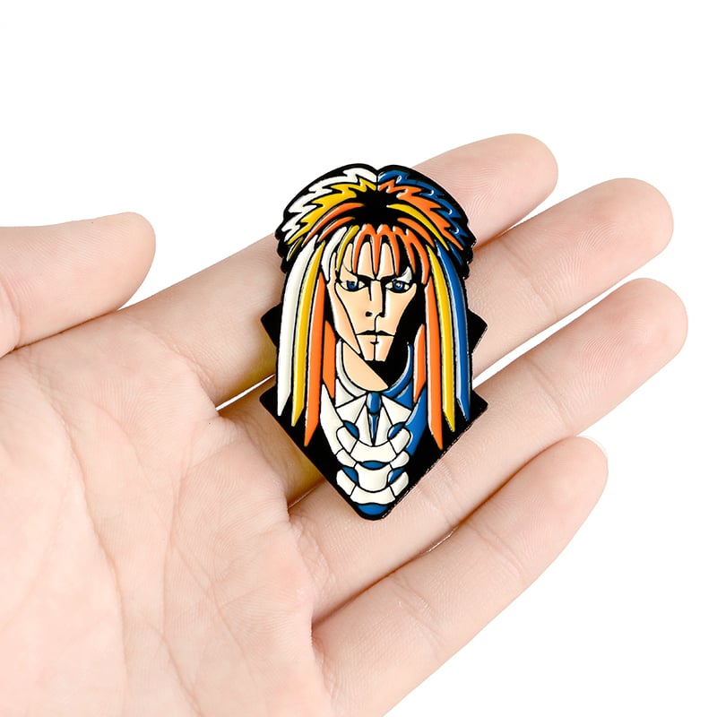 Jareth The Goblin King Enamel Pin/Badge (Labyrinth)
