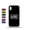 Coque "CITE." iPhone X