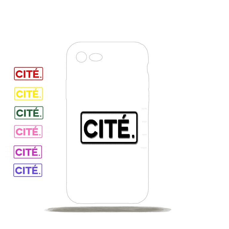 Coque "CITE." iPhone 7/8/SE (W)