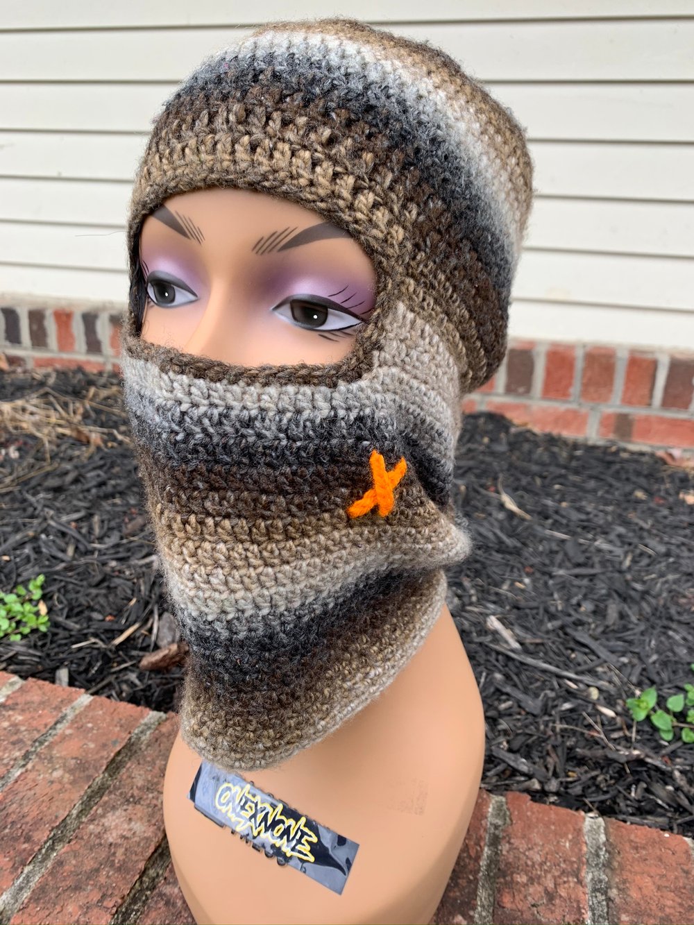 Handmade crochet ski masks 