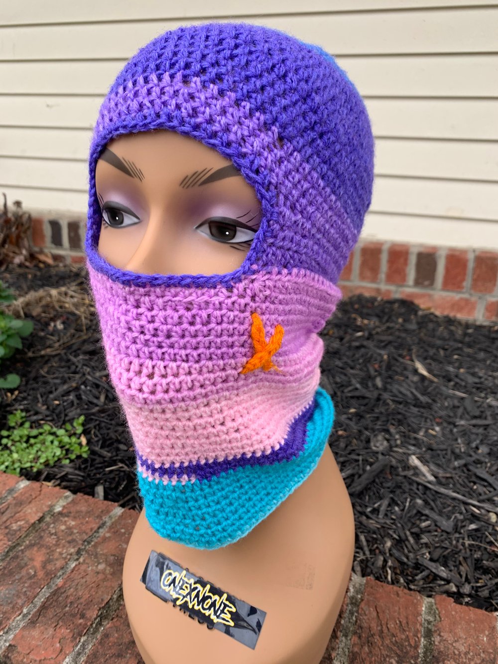 Handmade crochet ski masks 