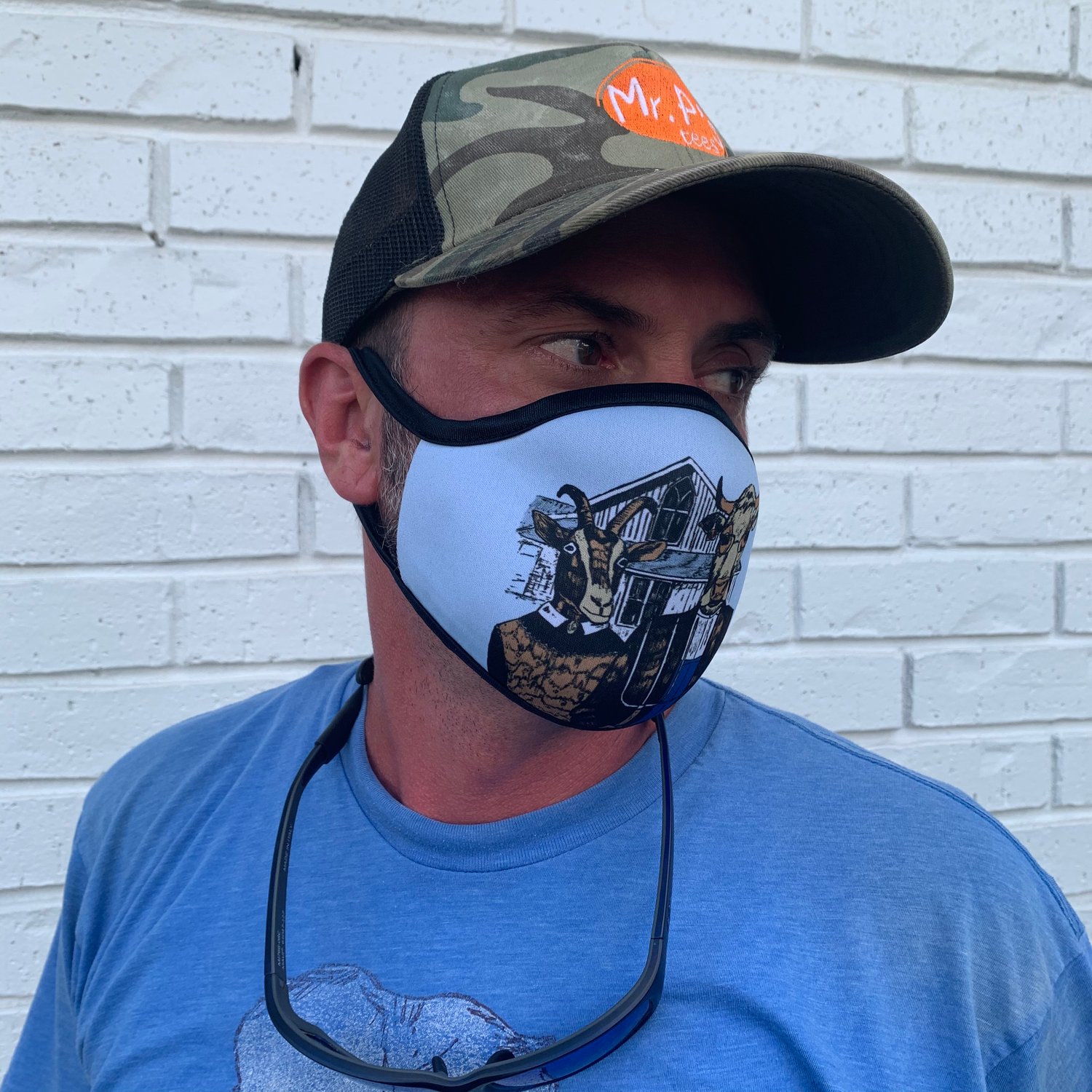 Image of Adult Farmer Gothic Mask 