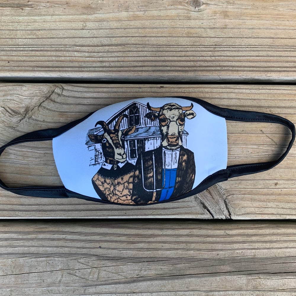 Image of Adult Farmer Gothic Mask